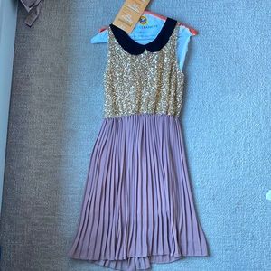 Gold Sequin Dress